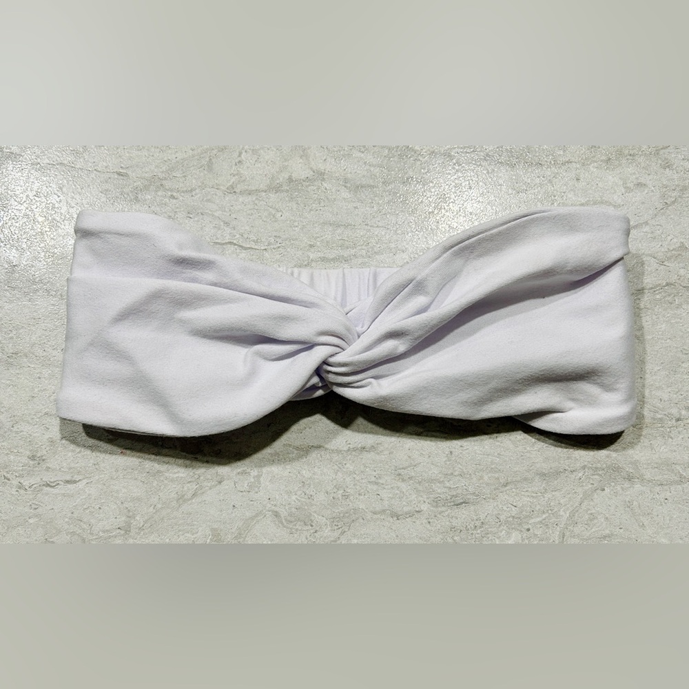 Alo Yoga Alosoft Headband White Women’s Stretch Athletic